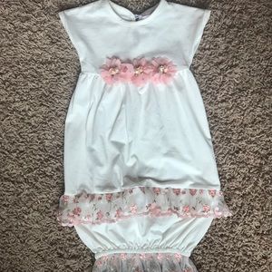 SOLDBaby girl Boutique Gown